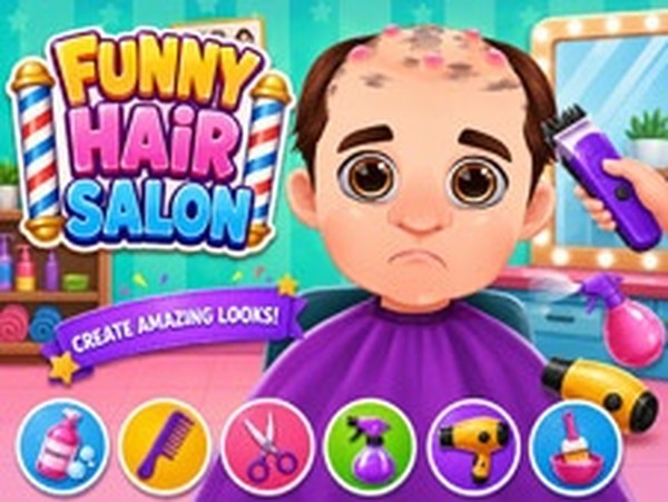 Creative Hair Salon Makeover Game
