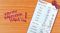 Yatzy Yams Dice Game