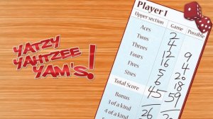 Yatzy Yams Dice Game