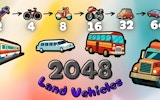 2048 Land Vehicles: Fun Merge Puzzle Game Online - Puzzle Game