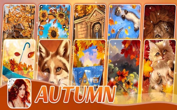Autumn AI - Color Seasons: Relaxing Coloring Book Game