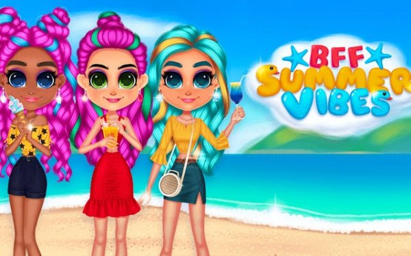 BFF Summer Vibes: Fashion Dress Up Game Online