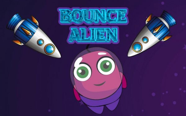 Bounce Alien Jump: Free Online Platformer