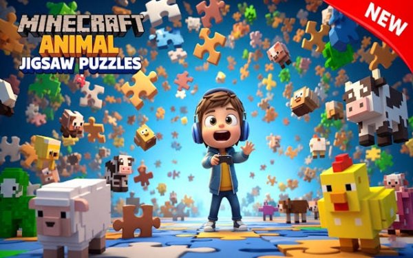 projectilecraft Animal Jigsaw Puzzles Game