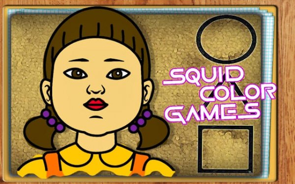Squid Game Coloring Book Online Game