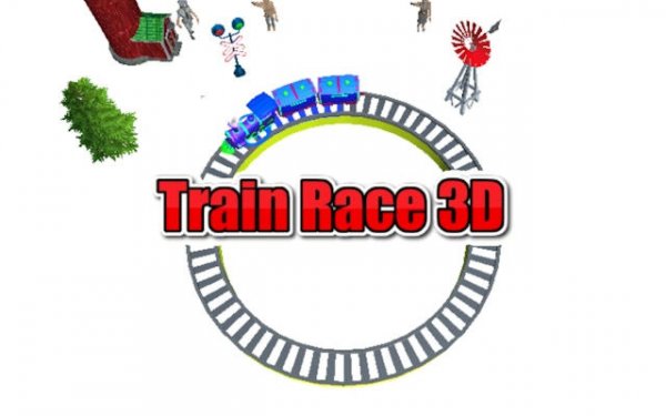 Train Race 3D: Color Track Runner Online Game