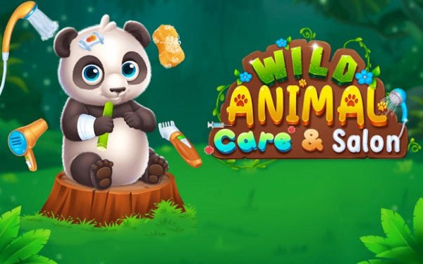 Wild Animal Care And Salon - Animal Rescue & Grooming Game