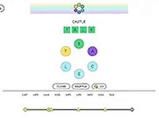 4-in-6 Word Puzzle Game