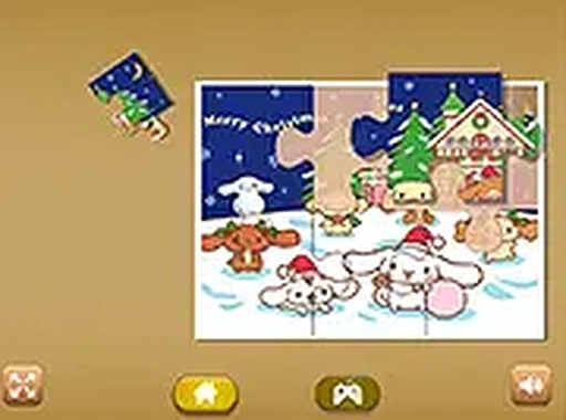 Hello Kitty Christmas Jigsaw Puzzle Online Game