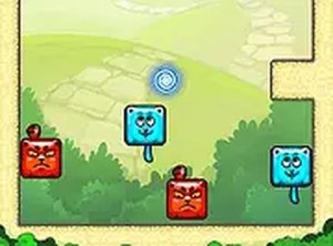 Blocky Cats Puzzle Game