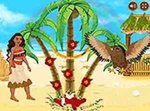 Moana's Christmas Tree Decoration Game