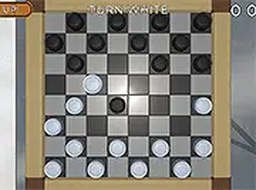 Checkers By Fireplace Online Game