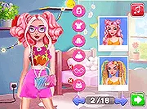 Twins Sun and Moon Dressup Online Game