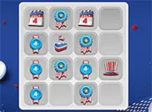 2048 Independence Day Puzzle Game