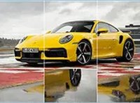 Porsche 911 Turbo Slide Puzzle Game