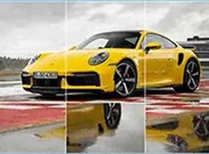 Porsche 911 Turbo Slide Puzzle Game
