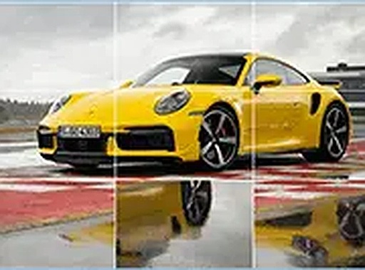 Porsche 911 Turbo Slide Puzzle Game