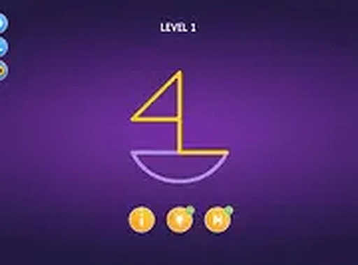Single Line Drawing Puzzle Online Game