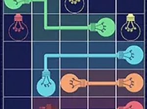 Connect Glow Puzzle Game
